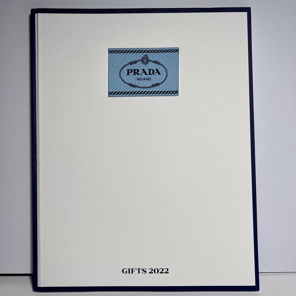Prada Gift 2022 fashion catalog book